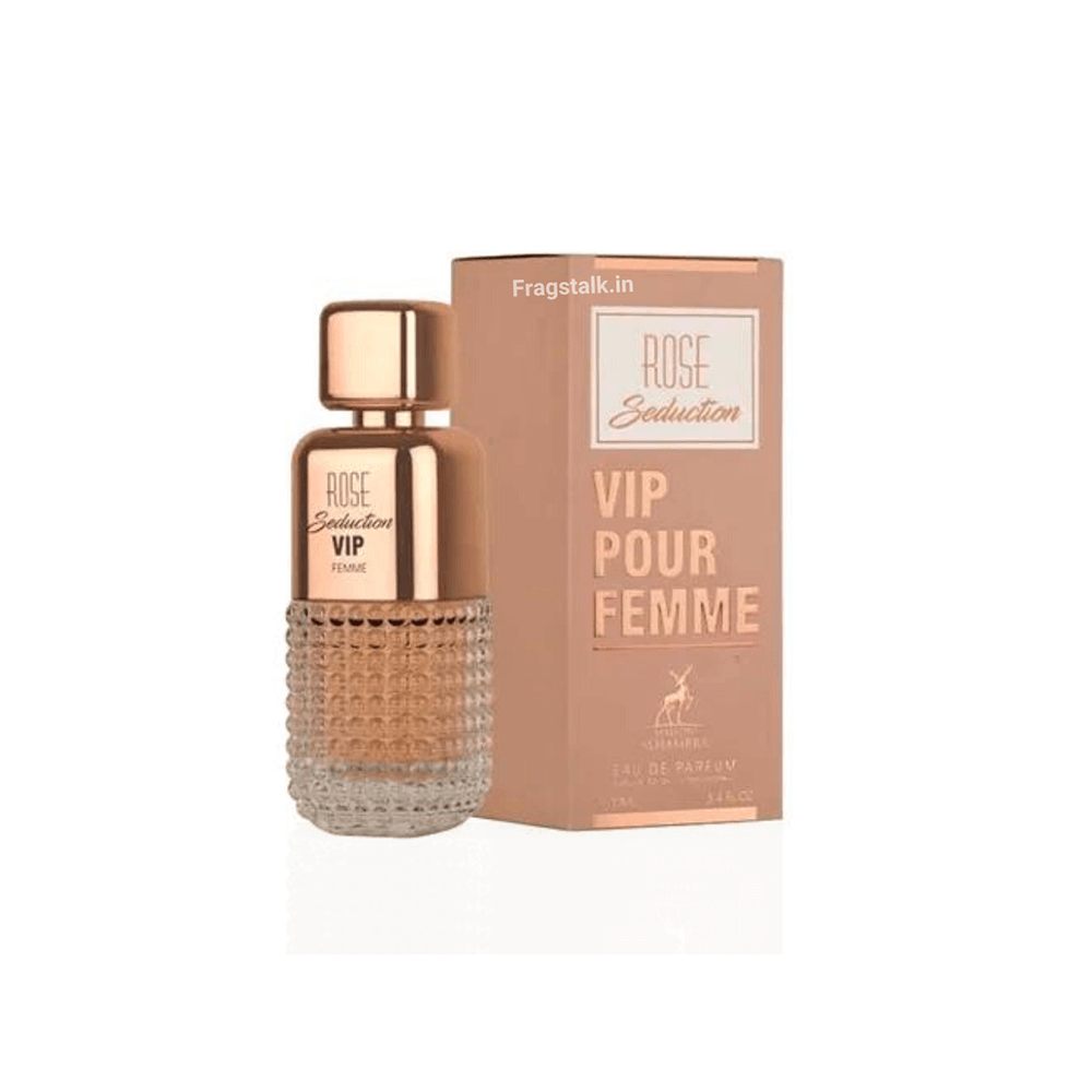 Maison Alhambra Rose Seduction VIP Pour Femme 100ml EDP – FragsTalk