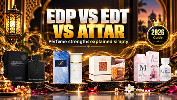 EDP vs EDT vs Parfum vs Extrait vs Attar