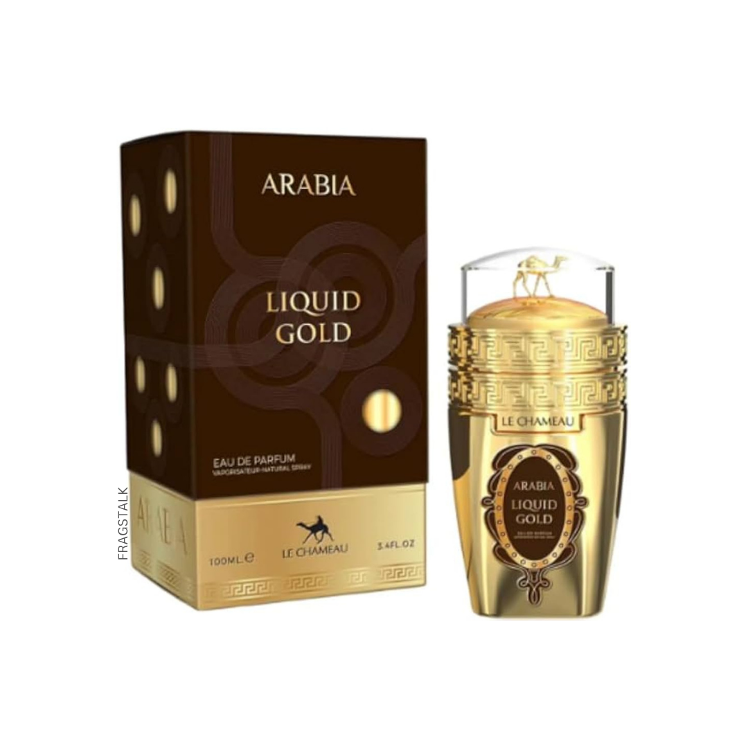 Le Chameau Arabia Liquid Gold 100ml EDP bottle – FragsTalk