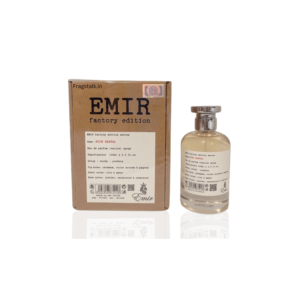 Decant/Partial Of Paris Corner Emir Rich Santal EDP