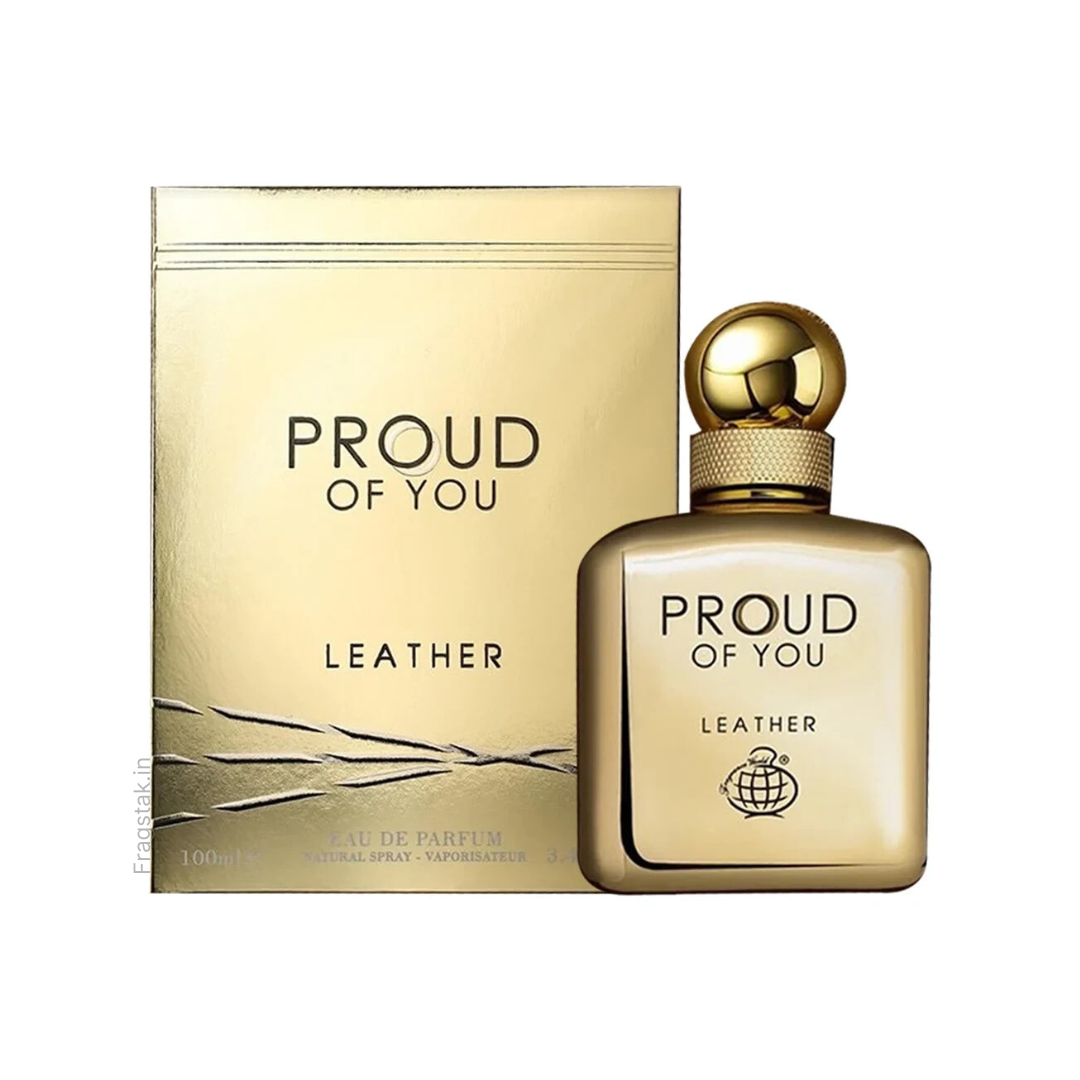 Decant/Partial Of Fragrance World Proud Of You Leather EDP