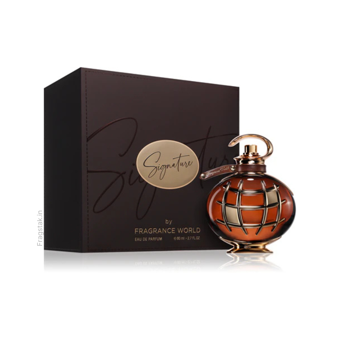 Decant/Partial Of Fragrance World Signature Brown EDP