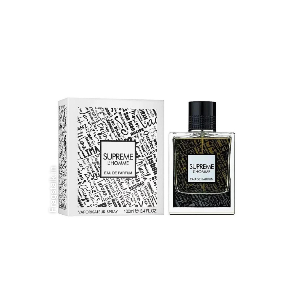 Decant/Partial Of Fragrance World Supreme L’homme EDP