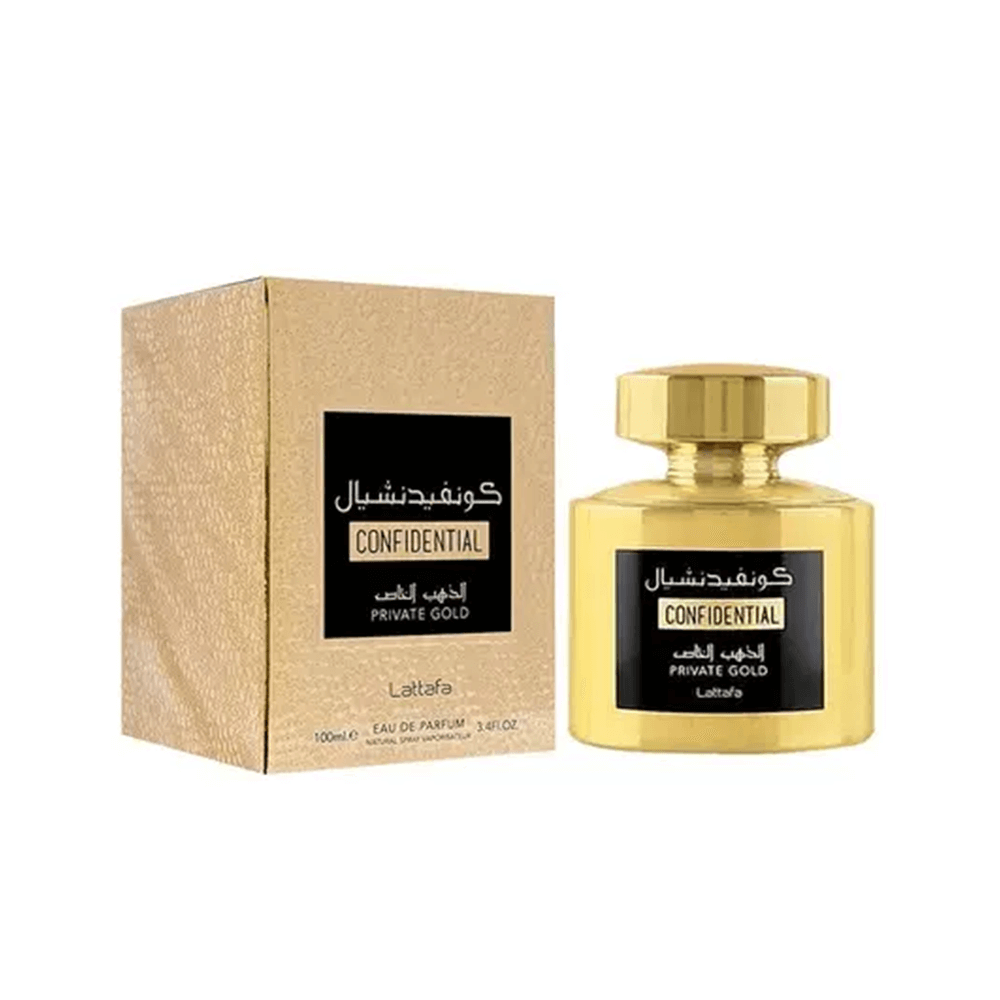 Decant/Partial Of Lattafa Confidential Private Gold EDP