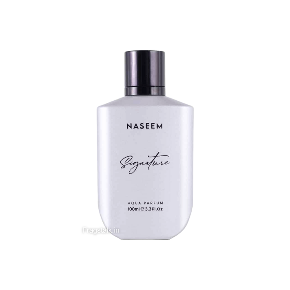 Decant/Partial Of Naseem Signature Silver Aqua Parfume