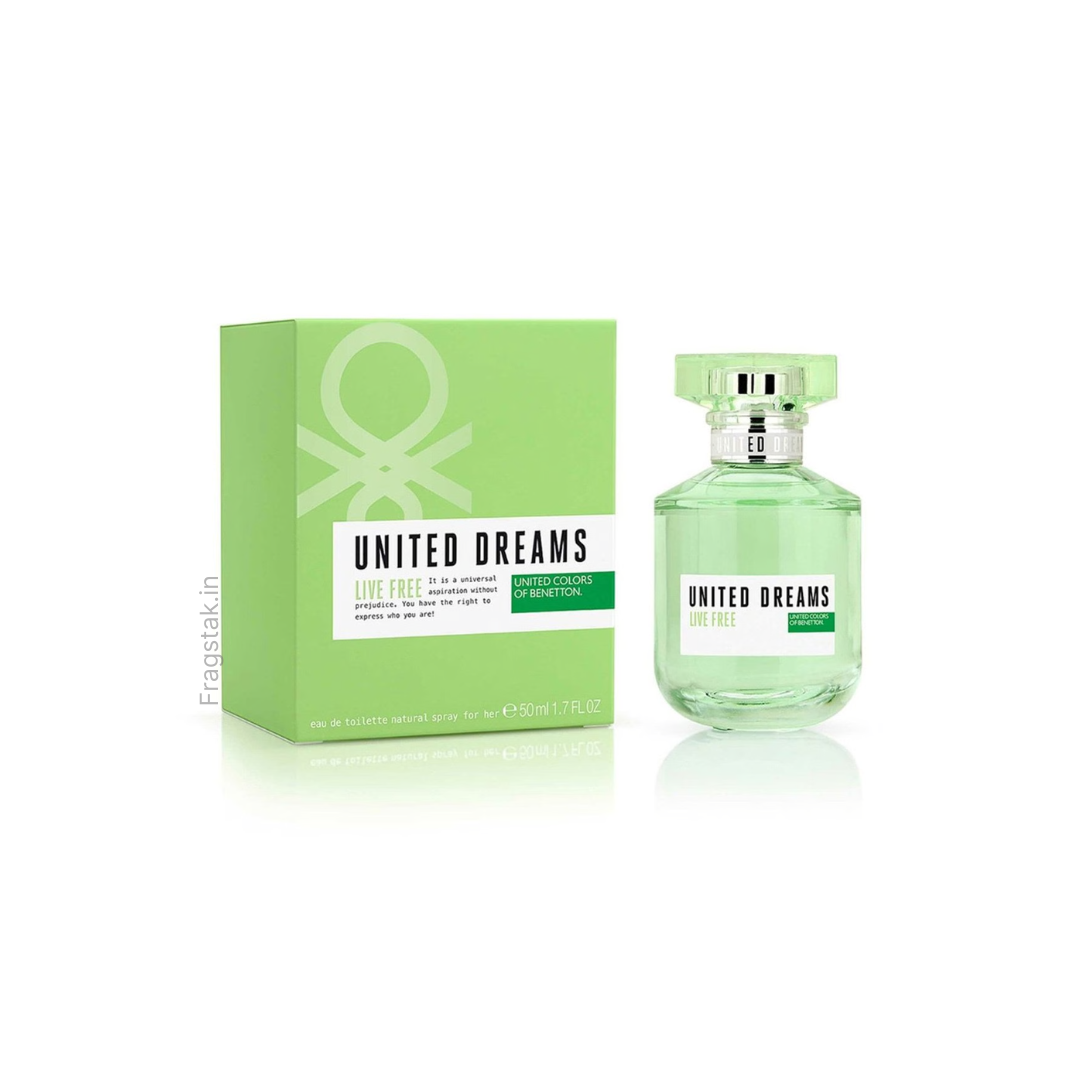 Decant/Partial Of United Colors Of Benetton United Dreams Live Free EDP