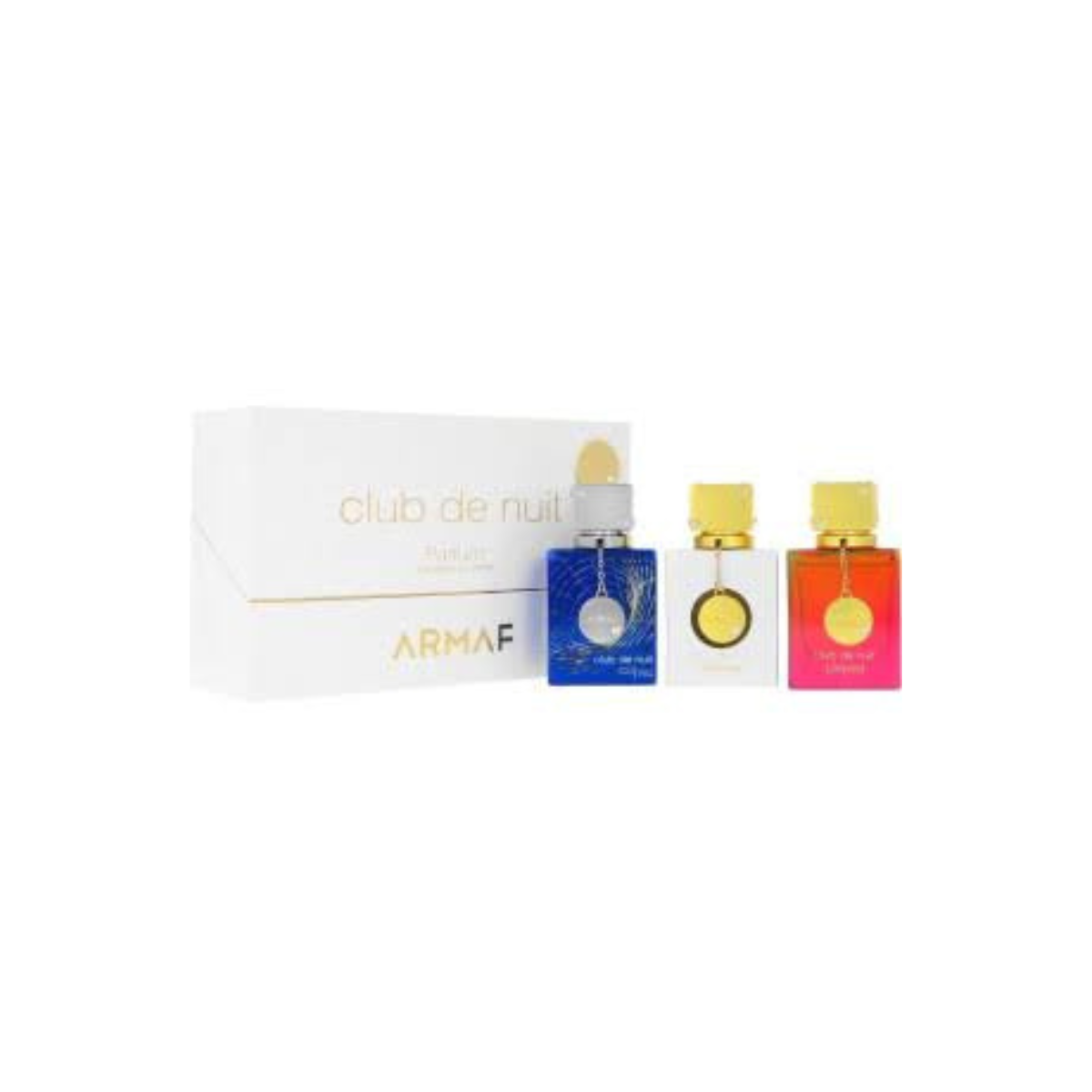 Armaf Club De Nuit 3 Piece Perfume Gift Set (Untold, Iconic, Imperiale) - 30ml each